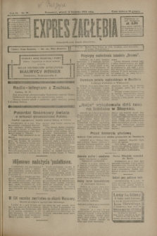 Expres Zagłębia : demokratyczny organ niezależny. R.3, nr 91 (17 kwietnia 1928)