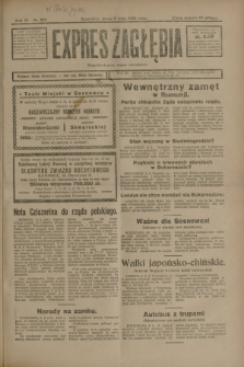 Expres Zagłębia : demokratyczny organ niezależny. R.3, nr 109 (9 maja 1928)