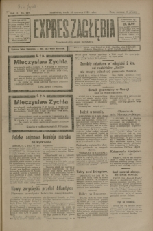 Expres Zagłębia : demokratyczny organ niezależny. R.3, nr 142 (20 czerwca 1928)