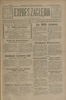 Expres Zagłębia : demokratyczny organ niezależny. R.3, nr 147 (26 czerwca 1928)