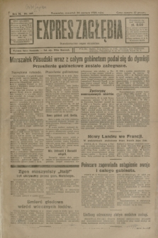 Expres Zagłębia : demokratyczny organ niezależny. R.3, nr 149 (28 czerwca 1928)
