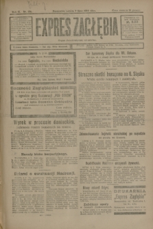 Expres Zagłębia : organ demokratyczny niezależny. R.3, nr 156 (7 lipca 1928)