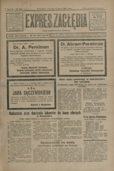 Expres Zagłębia : organ demokratyczny niezależny. R.3, nr 160 (12 lipca 1928)