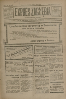 Expres Zagłębia : organ demokratyczny niezależny. R.3, nr 163 (15 lipca 1928)
