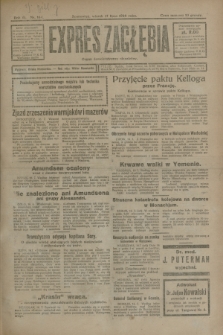 Expres Zagłębia : organ demokratyczny niezależny. R.3, nr 164 (17 lipca 1928)