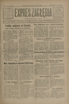 Expres Zagłębia : organ demokratyczny niezależny. R.3, nr 165 (18 lipca 1928)