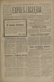 Expres Zagłębia : organ demokratyczny niezależny. R.3, nr 166 (19 lipca 1928)