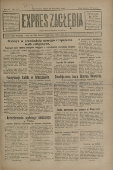Expres Zagłębia : organ demokratyczny niezależny. R.3, nr 167 (20 lipca 1928)