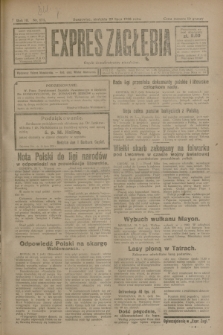 Expres Zagłębia : organ demokratyczny niezależny. R.3, nr 175 (29 lipca 1928)
