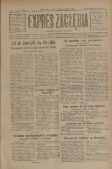 Expres Zagłębia : organ demokratyczny niezależny. R.3, nr 182 (7 sierpnia 1928)