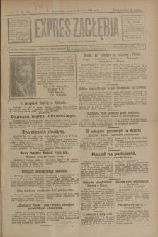 Expres Zagłębia : organ demokratyczny niezależny. R.3, nr 183 (8 sierpnia 1928)