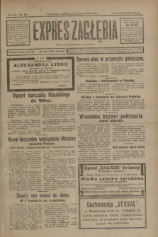 Expres Zagłębia : organ demokratyczny niezależny. R.3, nr 187 (12 sierpnia 1928)