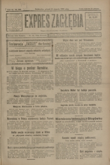 Expres Zagłębia : organ demokratyczny niezależny. R.3, nr 188 (14 sierpnia 1928)