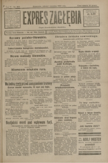 Expres Zagłębia : organ demokratyczny niezależny. R.3, nr 203 (1 września 1928)