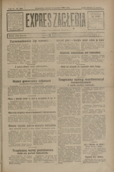 Expres Zagłębia : organ demokratyczny niezależny. R.3, nr 205 (4 września 1928)