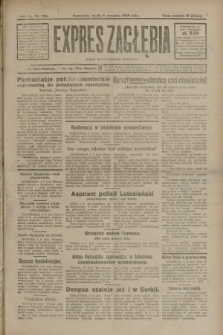 Expres Zagłębia : organ demokratyczny niezależny. R.3, nr 206 (5 września 1928)