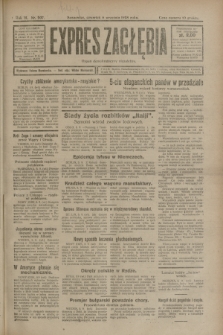 Expres Zagłębia : organ demokratyczny niezależny. R.3, nr 207 (6 września 1928)