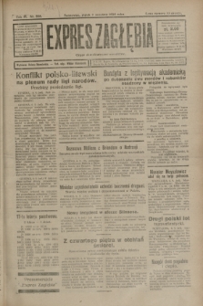 Expres Zagłębia : organ demokratyczny niezależny. R.3, nr 208 (7 września 1928)
