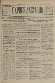 Expres Zagłębia : organ demokratyczny niezależny. R.3, nr 212 (12 września 1928)