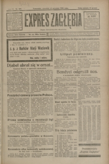 Expres Zagłębia : organ demokratyczny niezależny. R.3, nr 213 (13 września 1928)