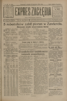Expres Zagłębia : organ demokratyczny niezależny. R.3, nr 219 (20 września 1928)