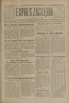 Expres Zagłębia : organ demokratyczny niezależny. R.3, nr 220 (21 września 1928)
