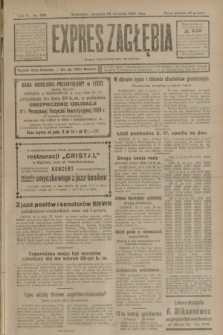 Expres Zagłębia : organ demokratyczny niezależny. R.3, nr 222 (23 września 1928)