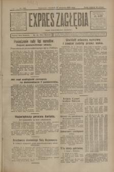 Expres Zagłębia : organ demokratyczny niezależny. R.3, nr 225 (27 września 1928)