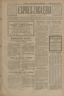 Expres Zagłębia : organ demokratyczny niezależny. R.3, nr 232 (6 października 1928)