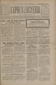Expres Zagłębia : organ demokratyczny niezależny. R.3, nr 247 (23 października 1928)