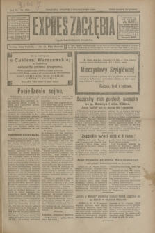 Expres Zagłębia : organ demokratyczny niezależny. R.3, nr 256 (1 listopada 1928)