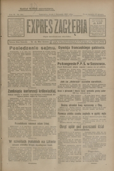 Expres Zagłębia : organ demokratyczny niezależny. R.3, nr 261 (7 listopada 1928)