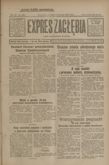 Expres Zagłębia : organ demokratyczny niezależny. R.3, nr 262 (8 listopada 1928)