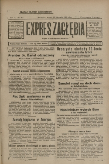 Expres Zagłębia : organ demokratyczny niezależny. R.3, nr 264 (10 listopada 1928)