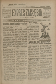 Expres Zagłębia : organ demokratyczny niezależny. R.3, nr 266 (13 listopada 1928)