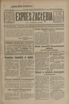 Expres Zagłębia : organ demokratyczny niezależny. R.3, nr 267 (14 listopada 1928)