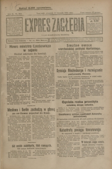 Expres Zagłębia : organ demokratyczny niezależny. R.3, nr 268 (15 listopada 1928)