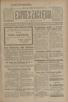 Expres Zagłębia : organ demokratyczny niezależny. R.3, nr 271 (18 listopada 1928)