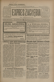 Expres Zagłębia : organ demokratyczny niezależny. R.3, nr 282 (29 listopada 1928)