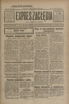 Expres Zagłębia : organ demokratyczny niezależny. R.3, nr 284 (1 grudnia 1928)