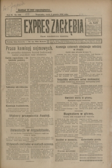 Expres Zagłębia : organ demokratyczny niezależny. R.3, nr 288 (5 grudnia 1928)