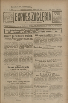 Expres Zagłębia : organ demokratyczny niezależny. R.3, nr 295 (13 grudnia 1928)