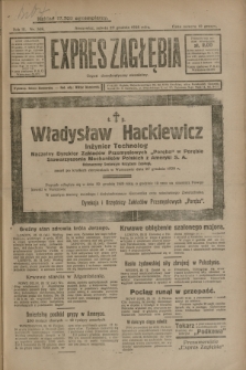 Expres Zagłębia : organ demokratyczny niezależny. R.3, nr 308 (29 grudnia 1928)