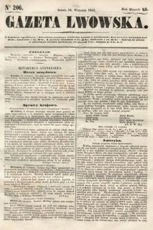 Gazeta Lwowska. 1853, nr 206