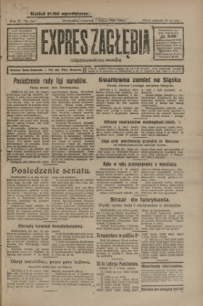 Expres Zagłębia : organ demokratyczny niezależny. R.4, nr 64 (7 marca 1929)