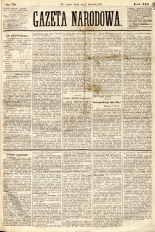 Gazeta Narodowa. 1874, nr 79