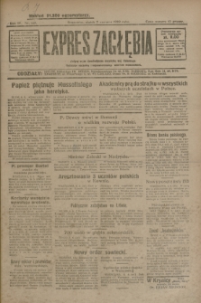 Expres Zagłębia : jedyny organ demokratyczny niezależny woj. kieleckiego. R.4, nr 149 (7 czerwca 1929)