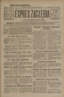 Expres Zagłębia : jedyny organ demokratyczny niezależny woj. kieleckiego. R.4, nr 153 (11 czerwca 1929)