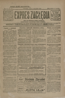 Expres Zagłębia : jedyny organ demokratyczny niezależny woj. kieleckiego. R.4, nr 174 (3 lipca 1929)