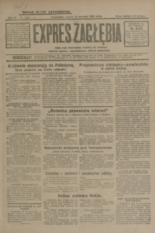 Expres Zagłębia : jedyny organ demokratyczny niezależny woj. kieleckiego. R.4, nr 226 (31 sierpnia 1929)